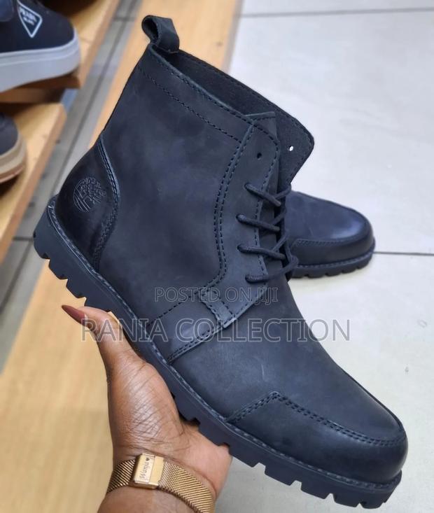 Official Men's Timberland Leather Boots - thumbnail 4