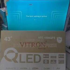 Htc4300qfs - Vitron Qled Model 43" Inches Smart Android + Bt