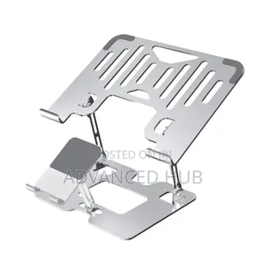 2in1 Adjustable Laptop Stand With Phone Stand