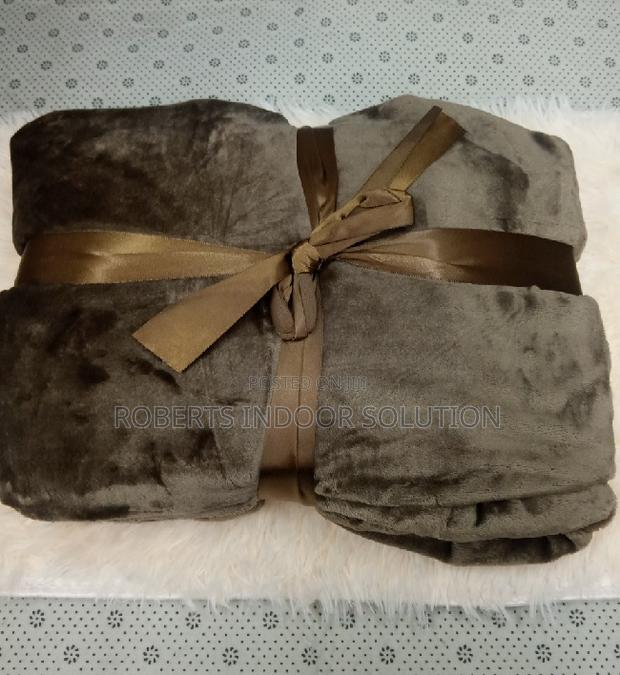 Monogrammed Luxury Throw Blanket - main view