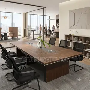 Boardroom Table; 2.4 Meters Conference Room Boardroom Table