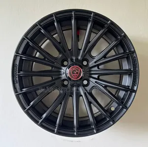 15 Inch Universal Matte Black Rims – Premium Alloy Wheels in Kenya