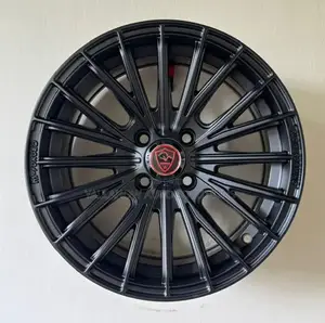 15 Inch Universal Matte Black Rims – Premium Alloy Wheels in Kenya