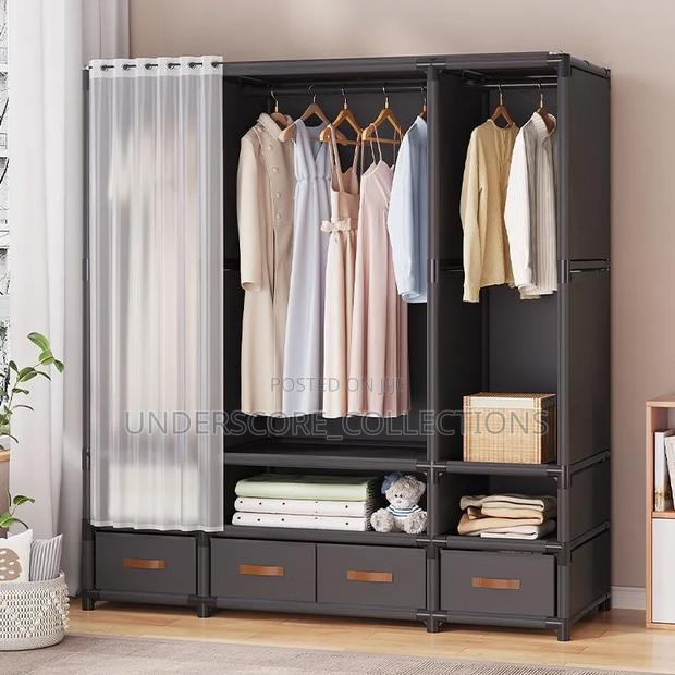 Heavy Duty Metallic Wardrobe