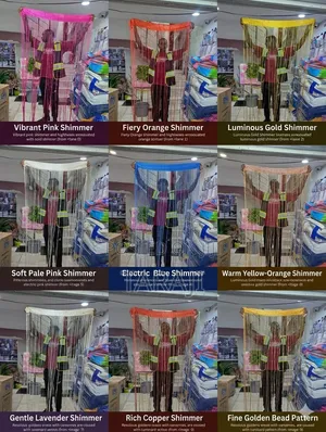 Premium Sheer Velvet Salon Curtains – Elegant Beauty Spa Decor
