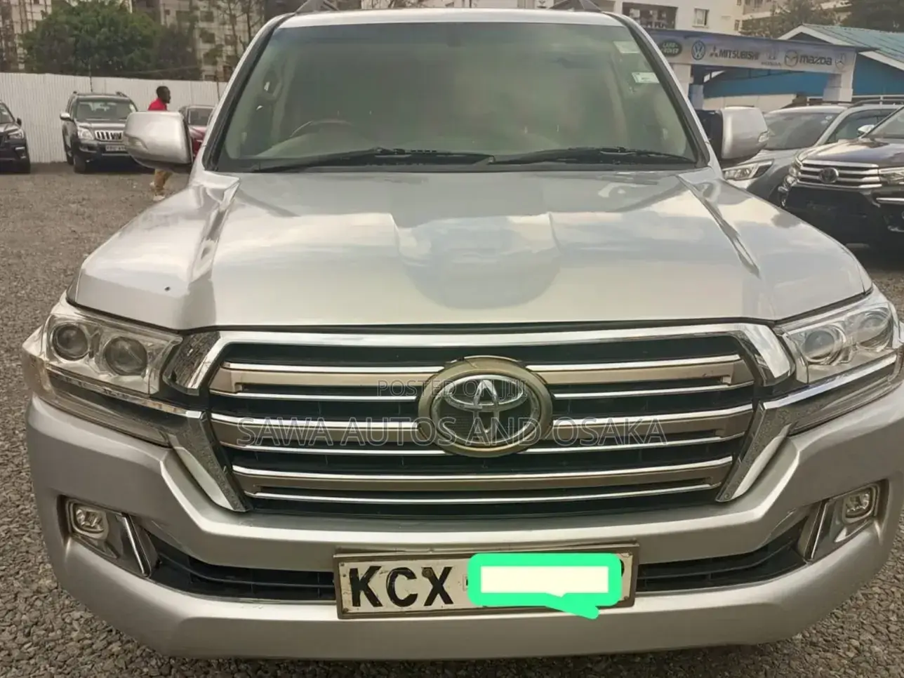 Toyota Land Cruiser 2012 Silver