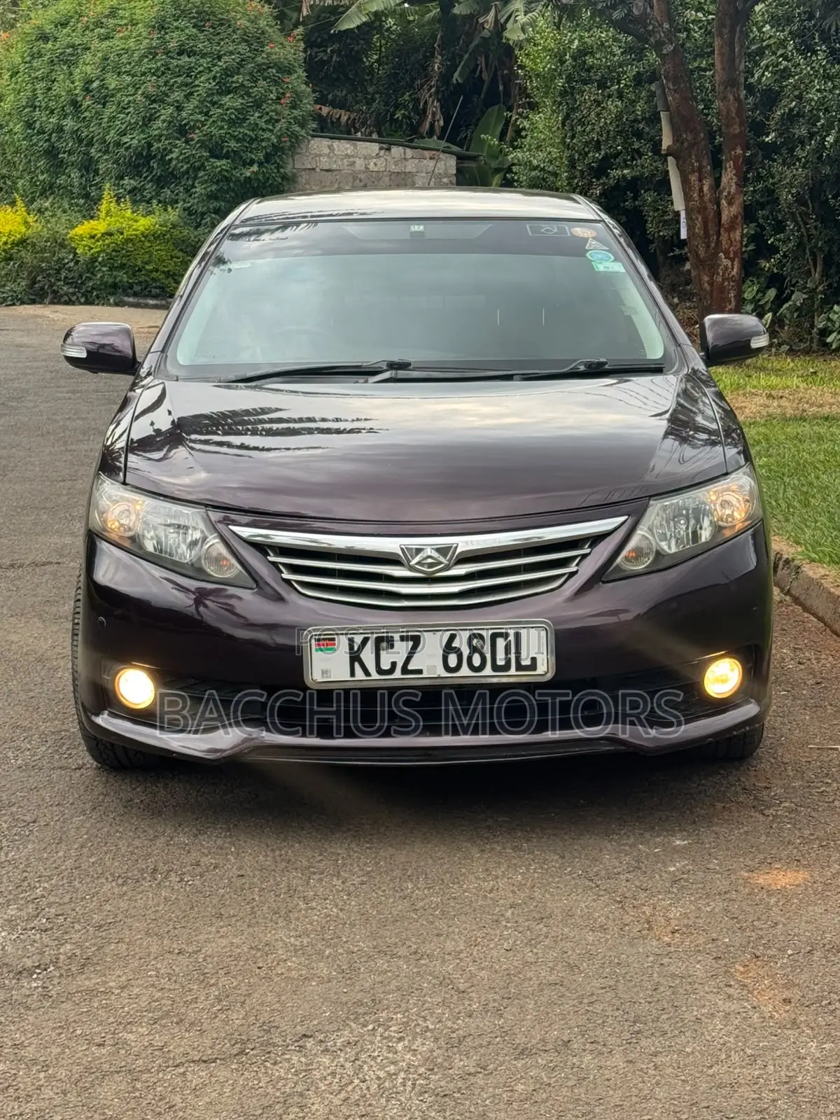 Toyota Allion 2013 Maroon