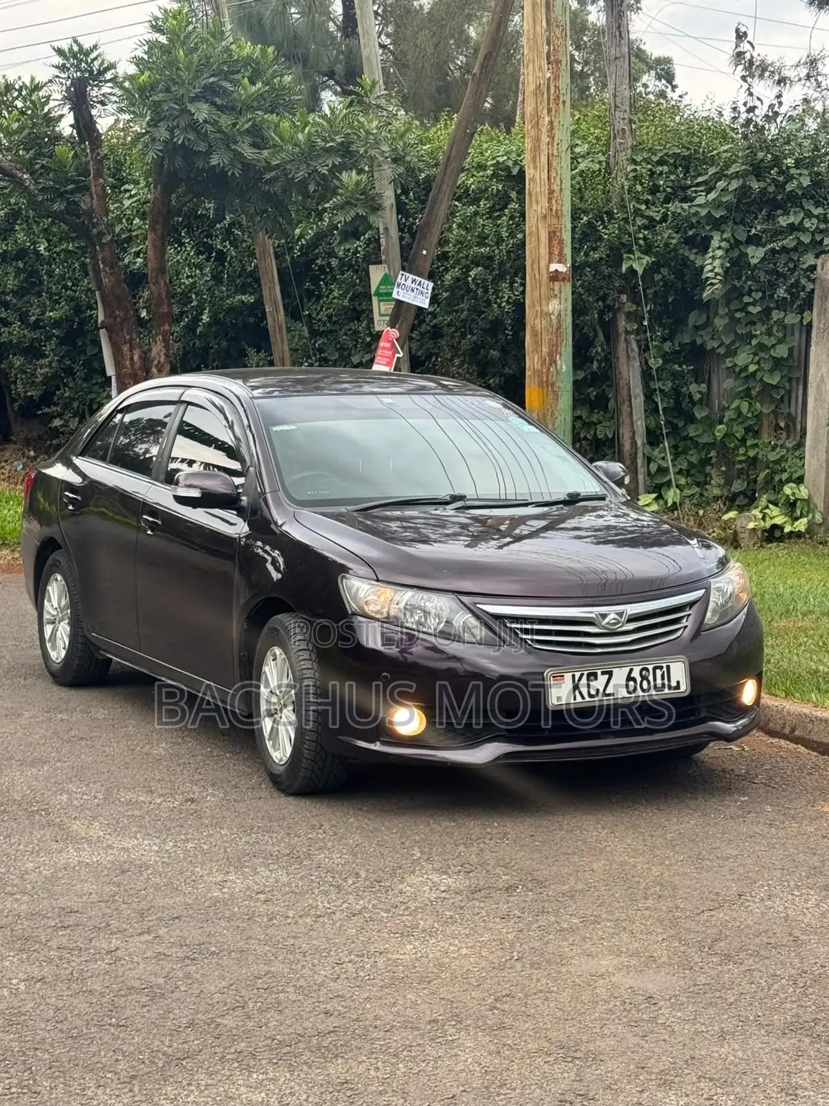 Toyota Allion 2013 Maroon