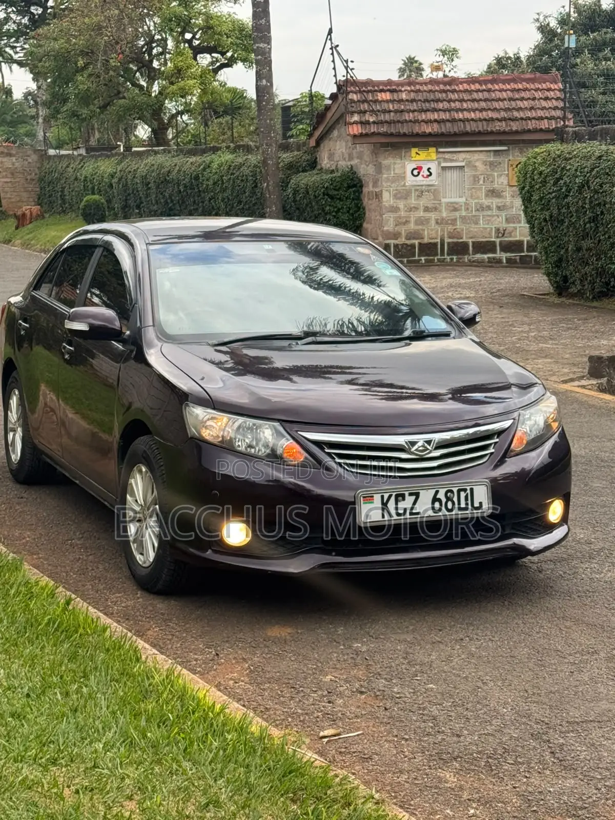 Toyota Allion 2013 Maroon