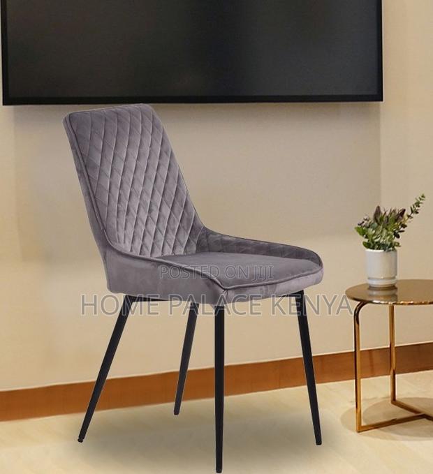 Dining Chair: Soft Back Velvet Home Chair