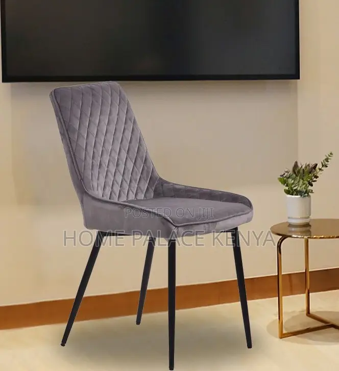 Dining Chair: Soft Back Velvet Home Chair