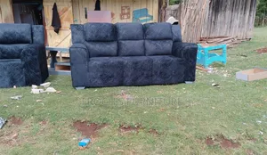 Black 3 Seater Sofa