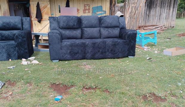 Black 3 Seater Sofa