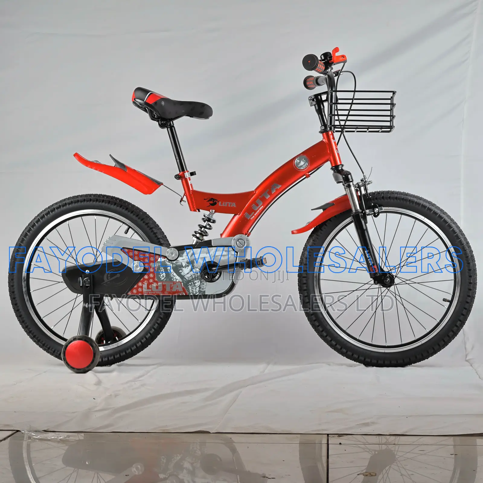Luta Kids Bicycle With Training Support Wheels