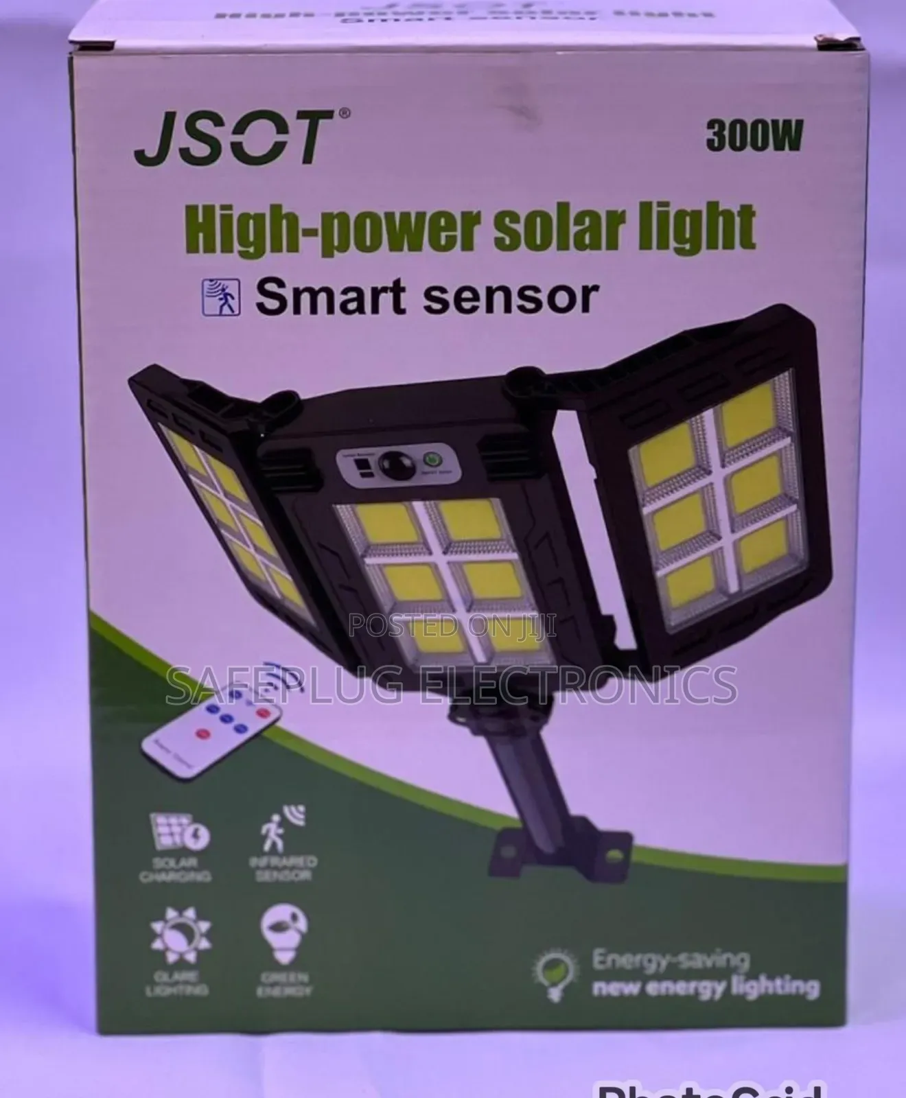 Heavy Duty Jsot 300w Solar Flood Light (Zero Electricity Bills)