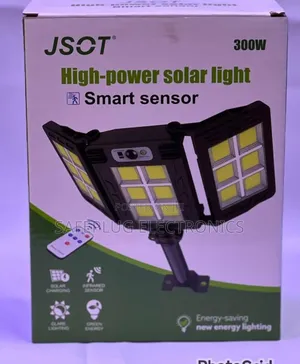 Heavy Duty Jsot 300w Solar Flood Light (Zero Electricity Bills)