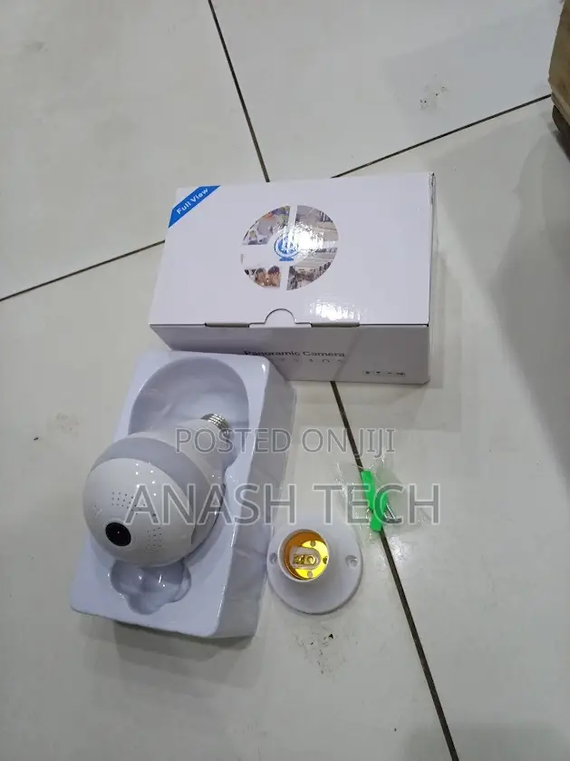 Real Time View Panoramic Wifi Bulb Camera