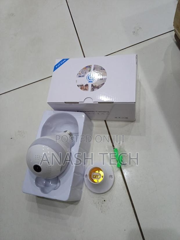 Real Time View Panoramic Wifi Bulb Camera