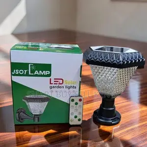 Safe Operation Outdoor Garden Light Main Gate Post Solar Light Lamp