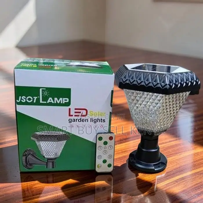 Safe Operation Outdoor Garden Light Main Gate Post Solar Light Lamp