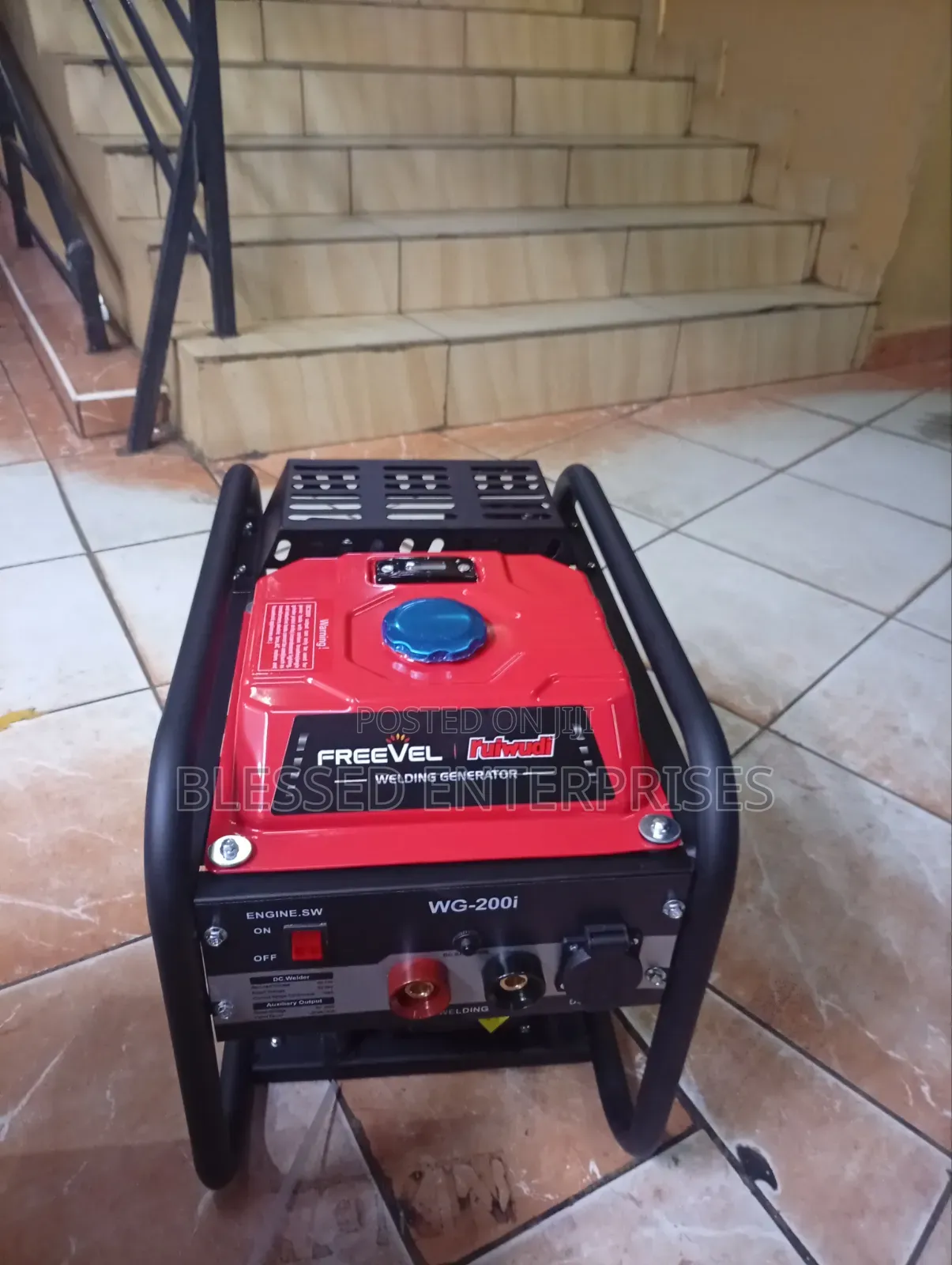 200i Freevel Welding Generator Petrol Control