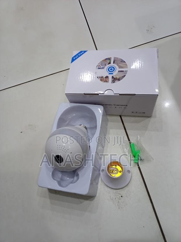 V380 Smart Bulb Camera With 360 Degree Panoramic View