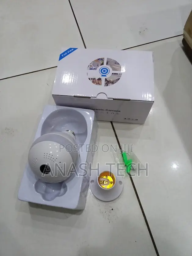 V380 Wireless Bulb CCTV Camera With Night Vision