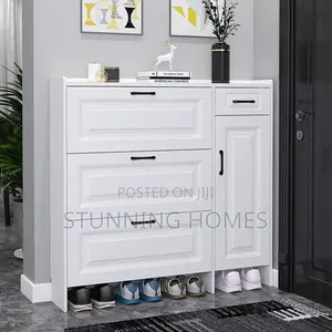 Modern Bucket Flip Shoe Rack