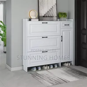 Modern Bucket Flip Shoe Rack