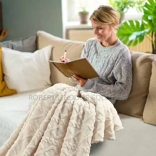 Bedsure Sherpa Fleece Throw Blanket