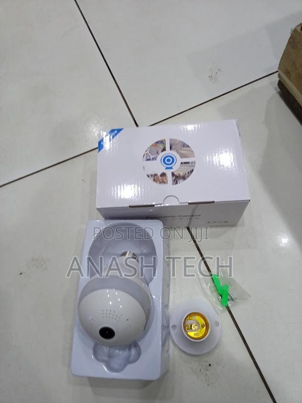 V380 Pro Wifi Bulb Camera for Home Security