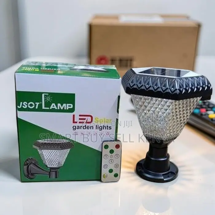 Long Battery Life Led Garden Light Main Gate Post Solar Light Lamp