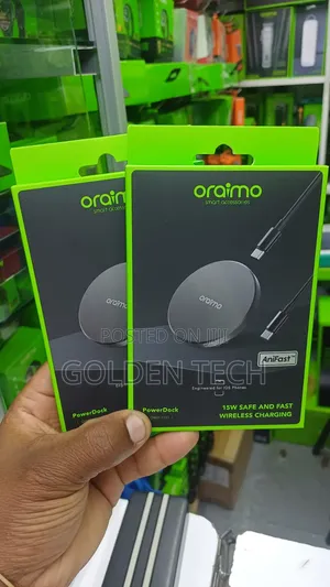 Oraimo Owh-1151 Magnetic Charging Pad – 15w Fast Wireless Charger