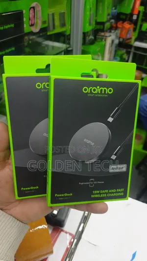 Oraimo Owh-1151 Magnetic Charging Pad – 15w Fast Wireless Charger