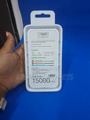 Veger V11w Fast Charge 15000mah Battery Pack Portable