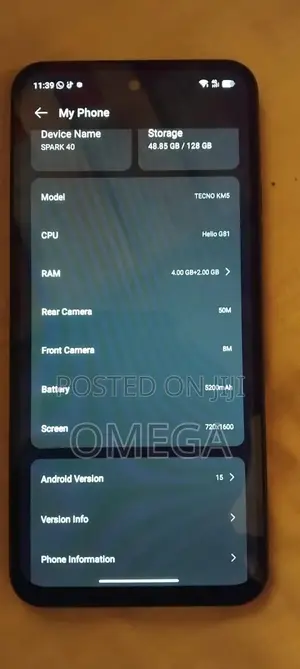 Tecno Spark 40