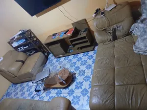 5 Seater Secondhand Leather Sofa ). Also Selling Other Home Items