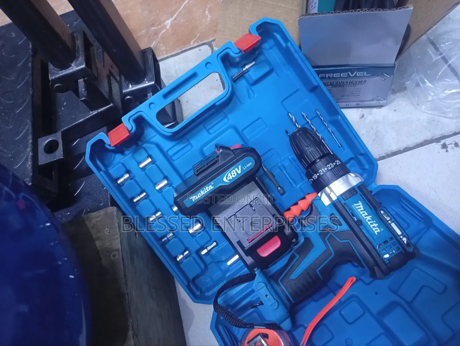 Original Drill Set 26 Piece/Cordless Makita