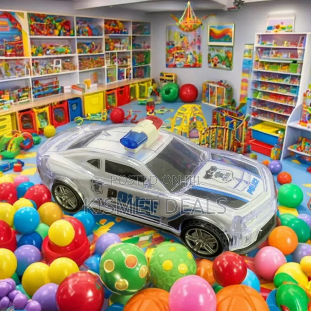 Police Luminous Lamborghini Police Siren Toy Car Durable Quality