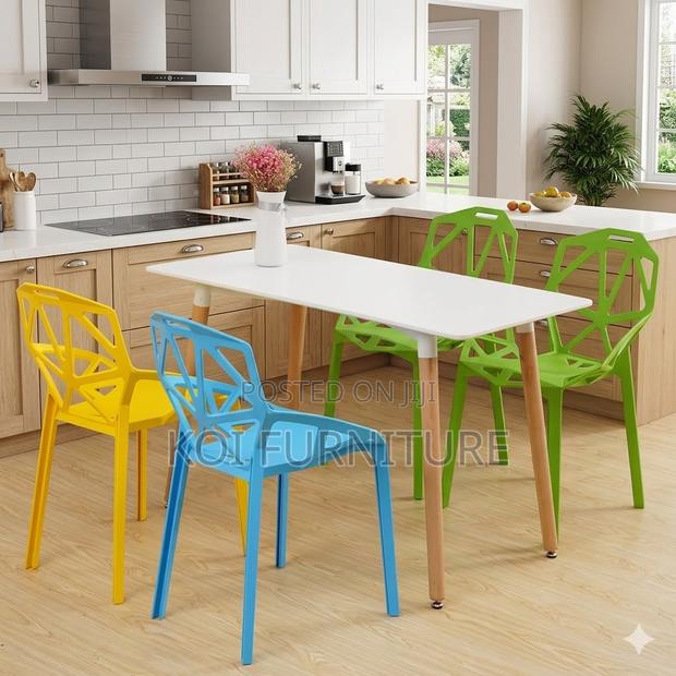 Dining Chairs; Plastic Supreme Dining Chairs - thumbnail 5