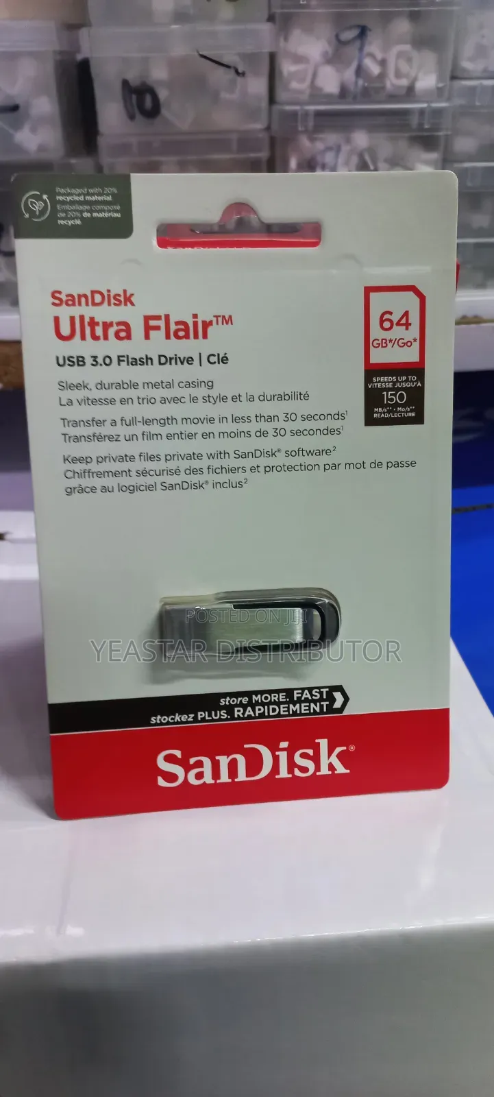 Sandisk Ultra Fair 64g Flash Disk