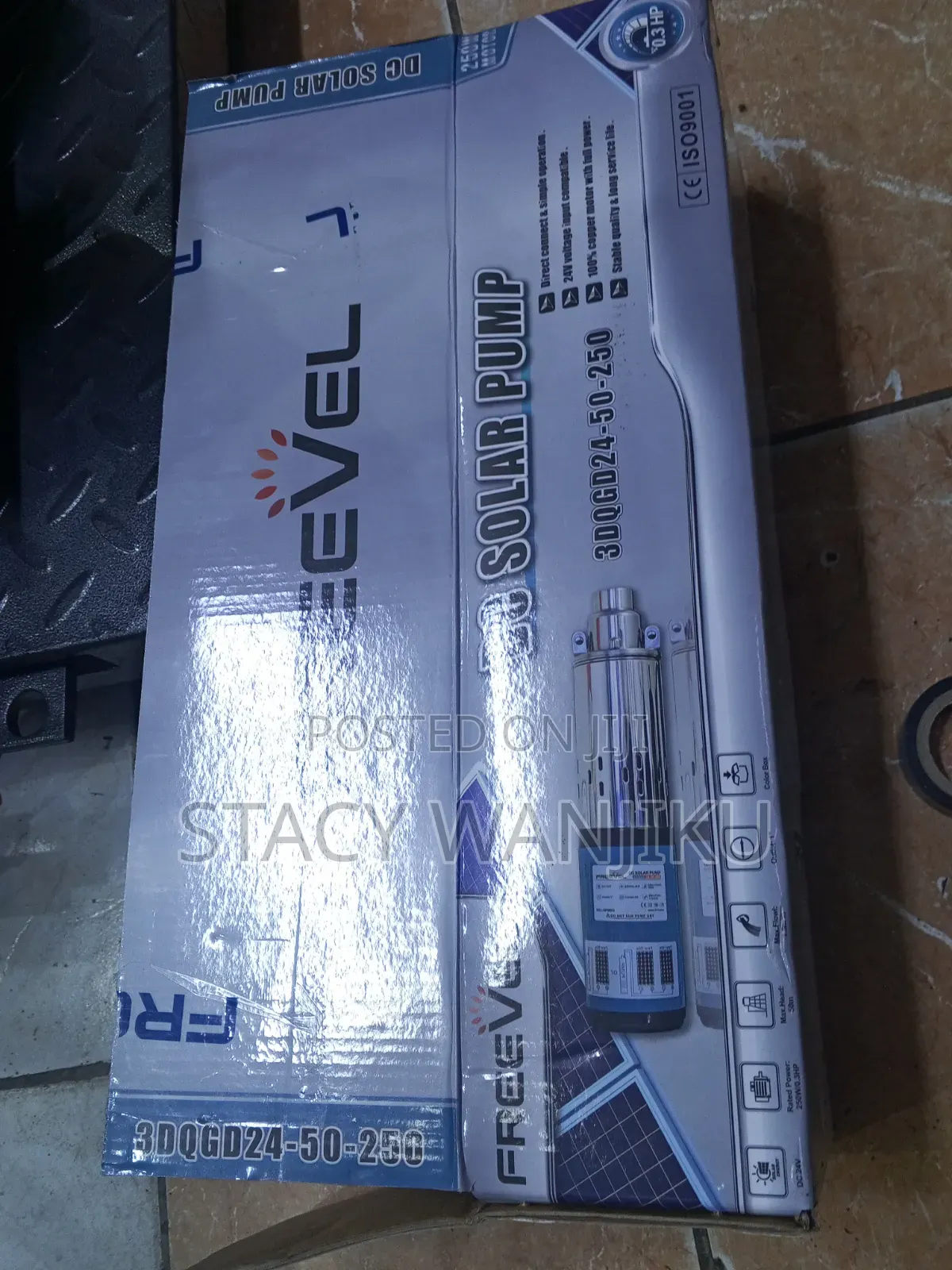 24v Freevel Dc Pump Submersible/ 3dqgd24