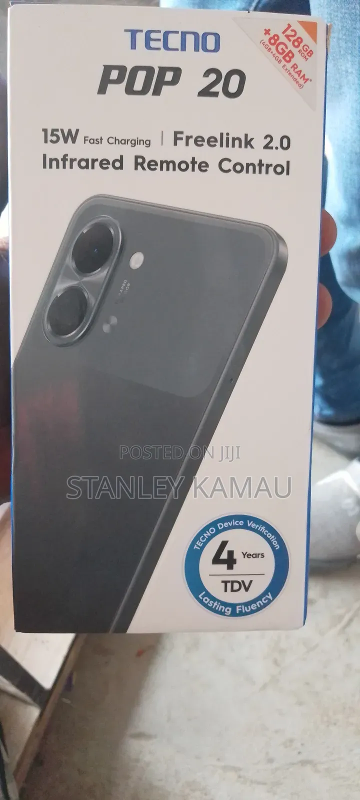 New Tecno Pop 20 64 GB Gray