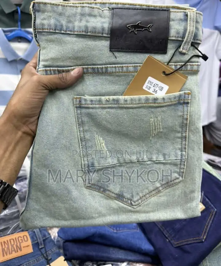 Quality Denim Men Trousers