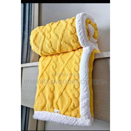Extra Thick Plush Blanket for Cold Winter