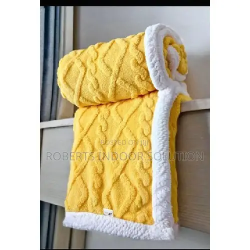 Extra Thick Plush Blanket for Cold Winter