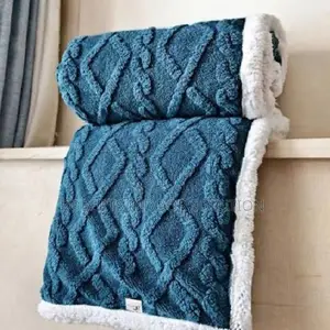 Travel-Friendly Heavy Sherpa Throw