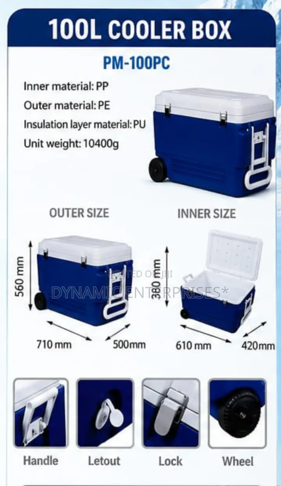 Premier Cooler Boxes 60l