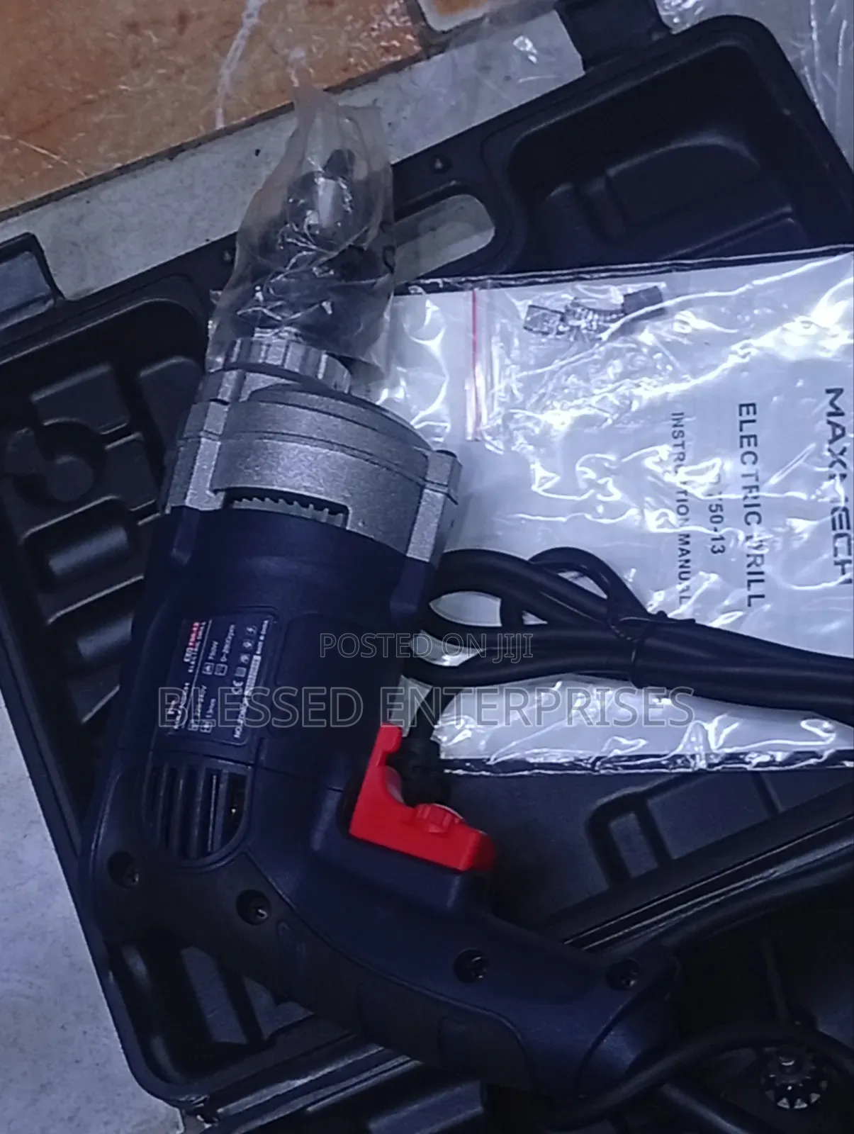 More Stock Maxmech Electric Corded Drill