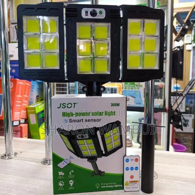300watts Foldable Smart Sensor Street Light